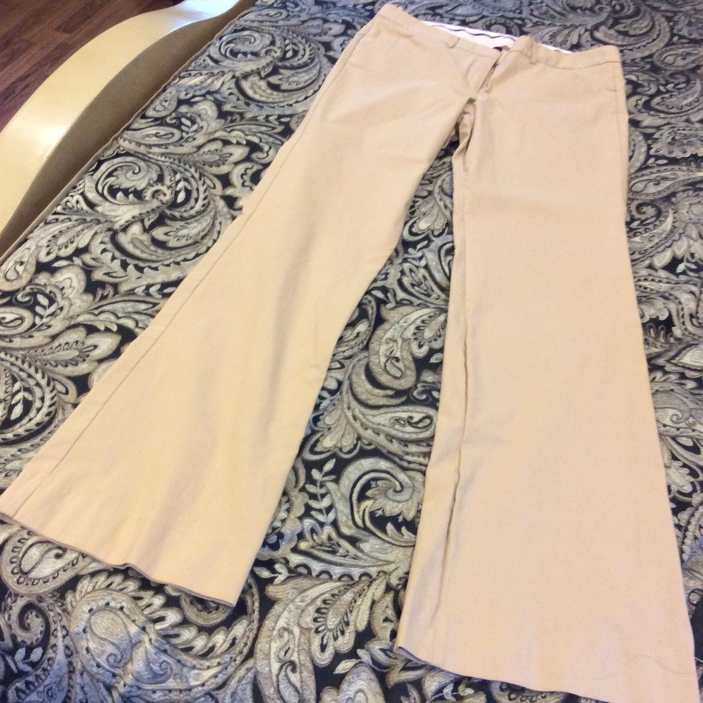 The Limited Drew Fit Pants. Tan. Lightly Used 12L